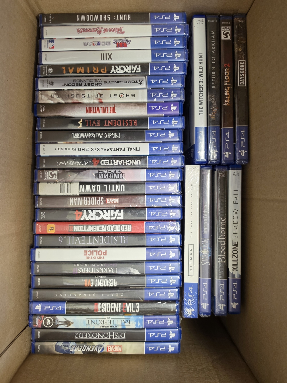 PlayStation 4 Game Bundle - Assorted Titles, Most Sealed
